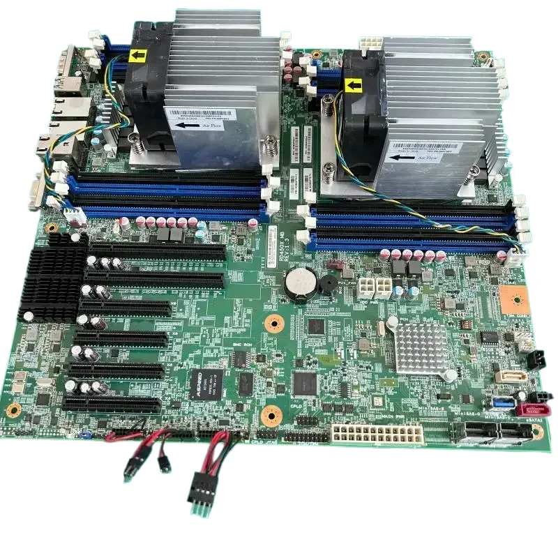 Подходит для шестикарточного компьютера X99 основная плата с двойным серверным