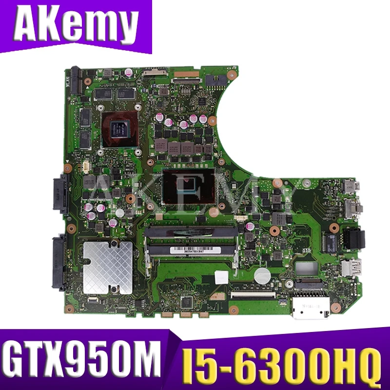 

Материнская плата Akemy N552VX для ноутбука ASUS N552VX N552V N552, материнская плата N552VX, материнская плата, модель GTX950M/2G