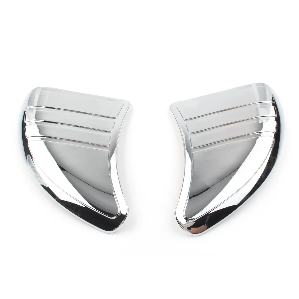 1 пара хромированных трехлинейных внутренних обтекателей для мотоцикла заглушки