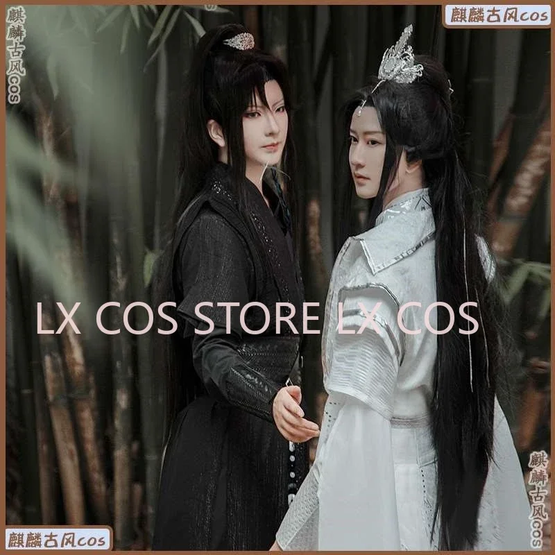 Tian Guan Ci Fu He Xuan Косплей Костюм Ша По Ланг Персонаж Chang Geng Mo Ran Обувь Парик Китайские