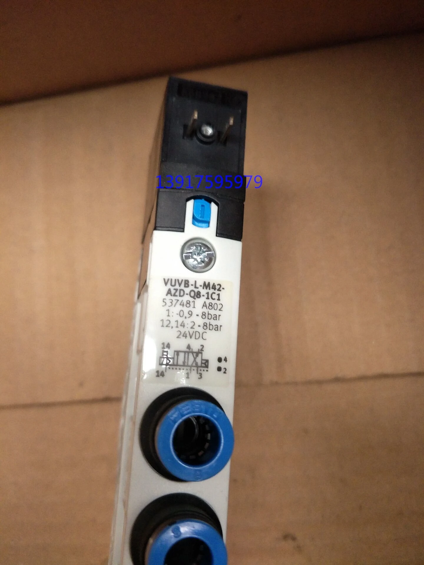 Электромагнитный клапан FESTO VUVB-L-M42-AZD-Q8-1C1 537481