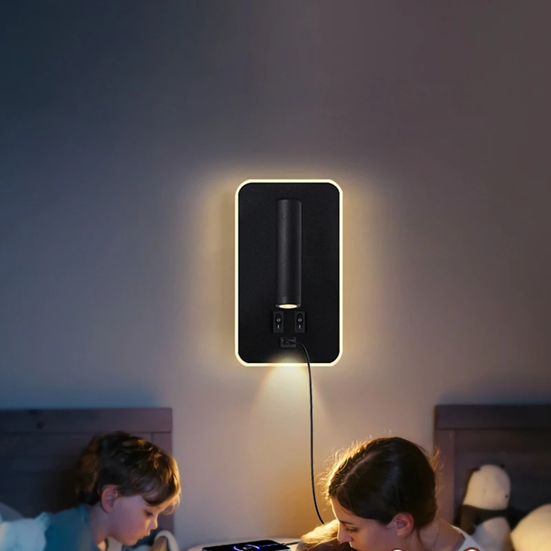 

Настенная лампа SS черная