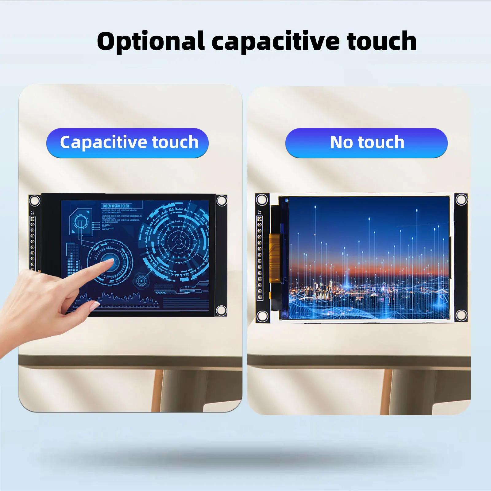 Рисунок 3 - Цветной емкостный сенсорный ЖК-экран 3