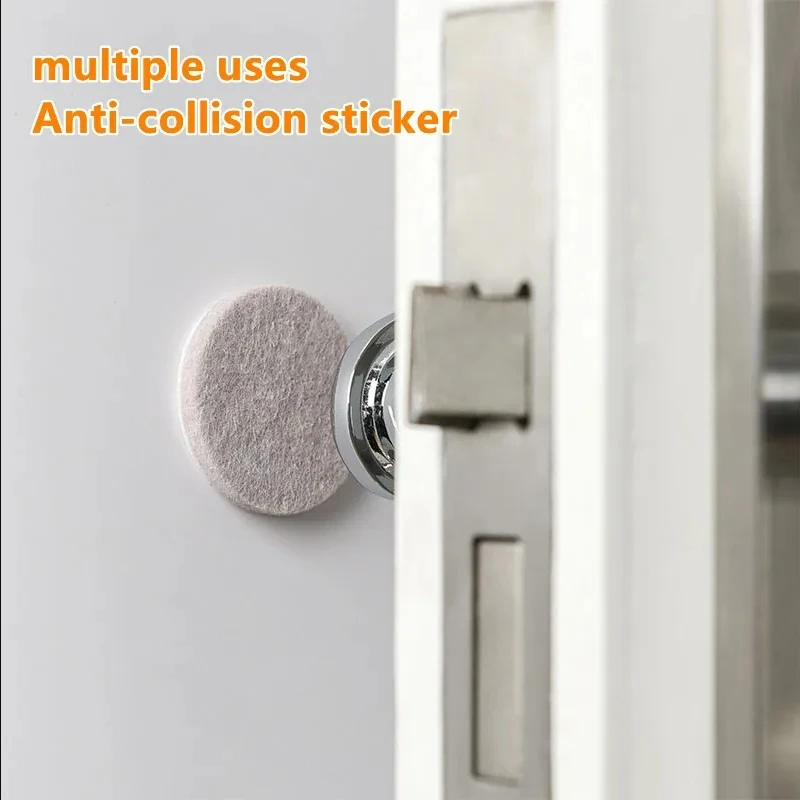 Черно-белые самоклеящиеся войлочные накладки на ножки стула мебельные чехлы