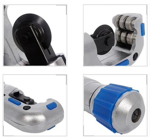 Роликовый труборез 4-32/5-50 мм, подшипниковый труборез, ножницы для труб из нержавеющей стали, режущее лезвие, холодильный инструмент