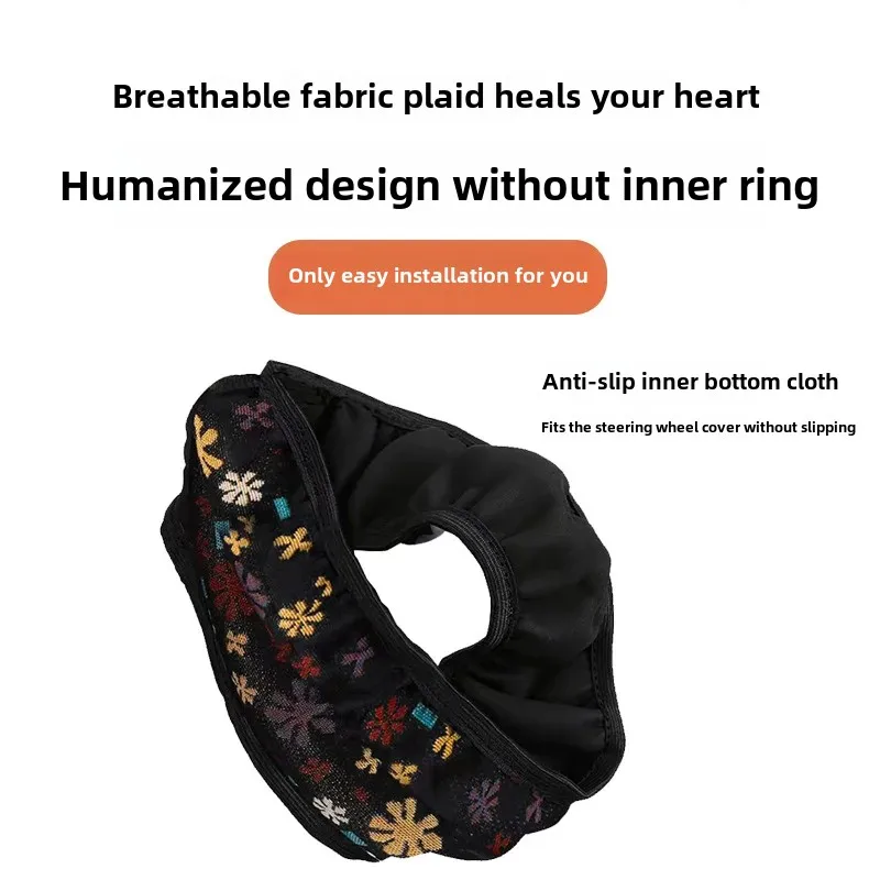 Новый автомобильный чехол на руль для мужчин и женщин плюшевый осенне-зимний