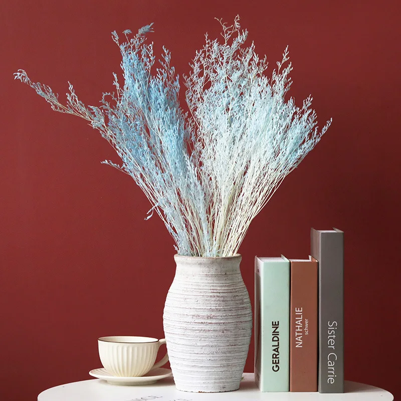 

Белые сушеные цветы, трава любви, высококачественный натуральный букет, украшения для дома различных цветов, прямые продажи с завода