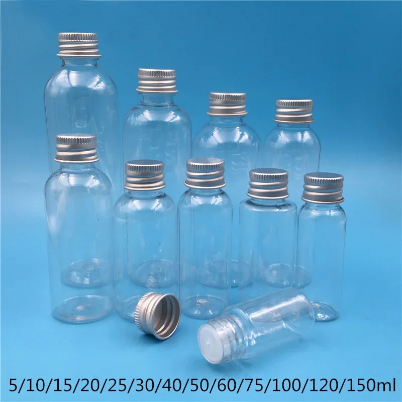 Пустая пластиковая бутылка для косметики шампуня воды 10 мл 20 30 40 50 60 100 120