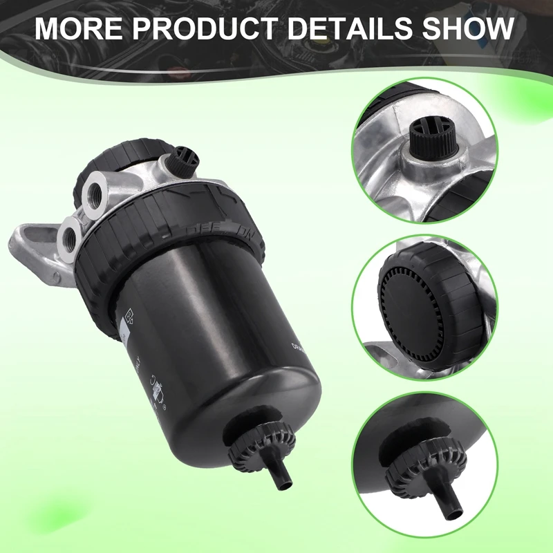 Фото Топливный фильтр в сборе RE527507 для трактора John Deere 4045 5080 5080R 5090 5090R 5100R 6068 6105M 6125M 6130 6225 6230 №5
