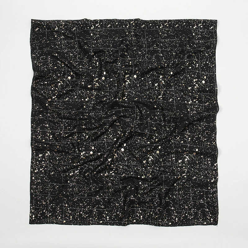 Блестящие платки с золотым блеском для мусульманской женщины элегантные женские