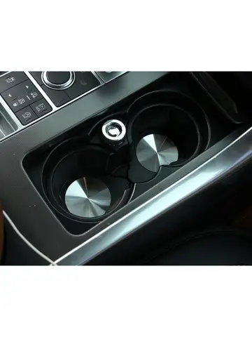 Для Jaguar XE XF XJL XFL F-Pace X760 X260 X761 Стайлинг автомобиля центральная консоль подстаканник коврик Общие аксессуары