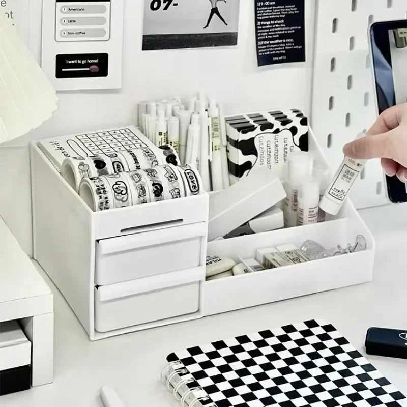 Органайзер для макияжа с ящиками — Настольный органайзер косметики Туалетный
