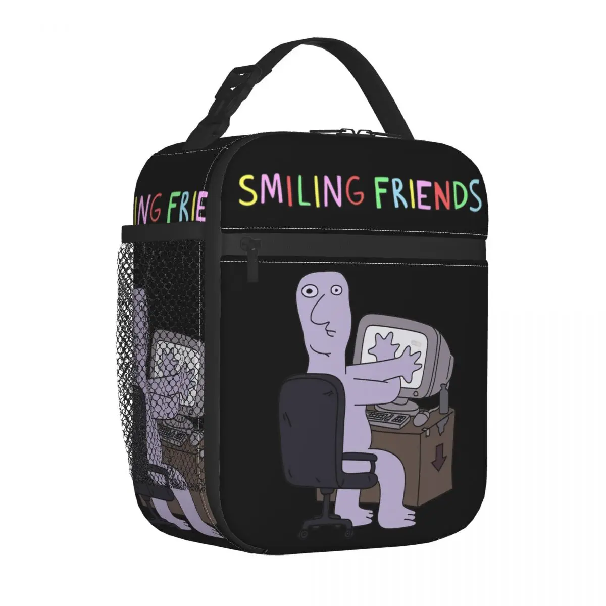 Герметичная сумка для ланча с изображением улыбающегося друга стены парня Gleb