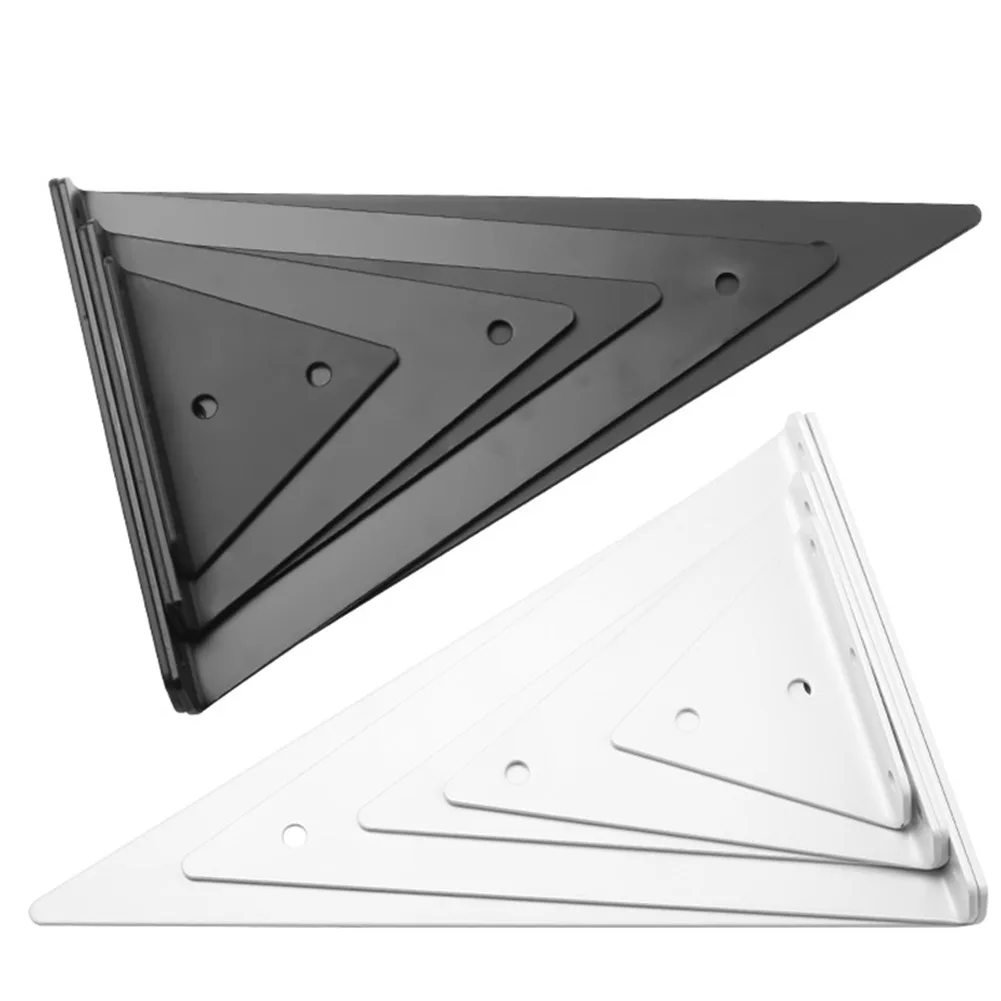 

Triangle Shelf Triangle Bracket Wall Mounted White 1pcs Black Furniture Invisible Steel Support Brackets Brand New