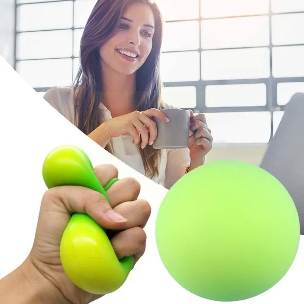 

Decompression Toy Novelty Gag Stress Relief Discoloration Sensory Fidget Pressure Ball Release Ball Squeeze Squishy Anxiety E1p8