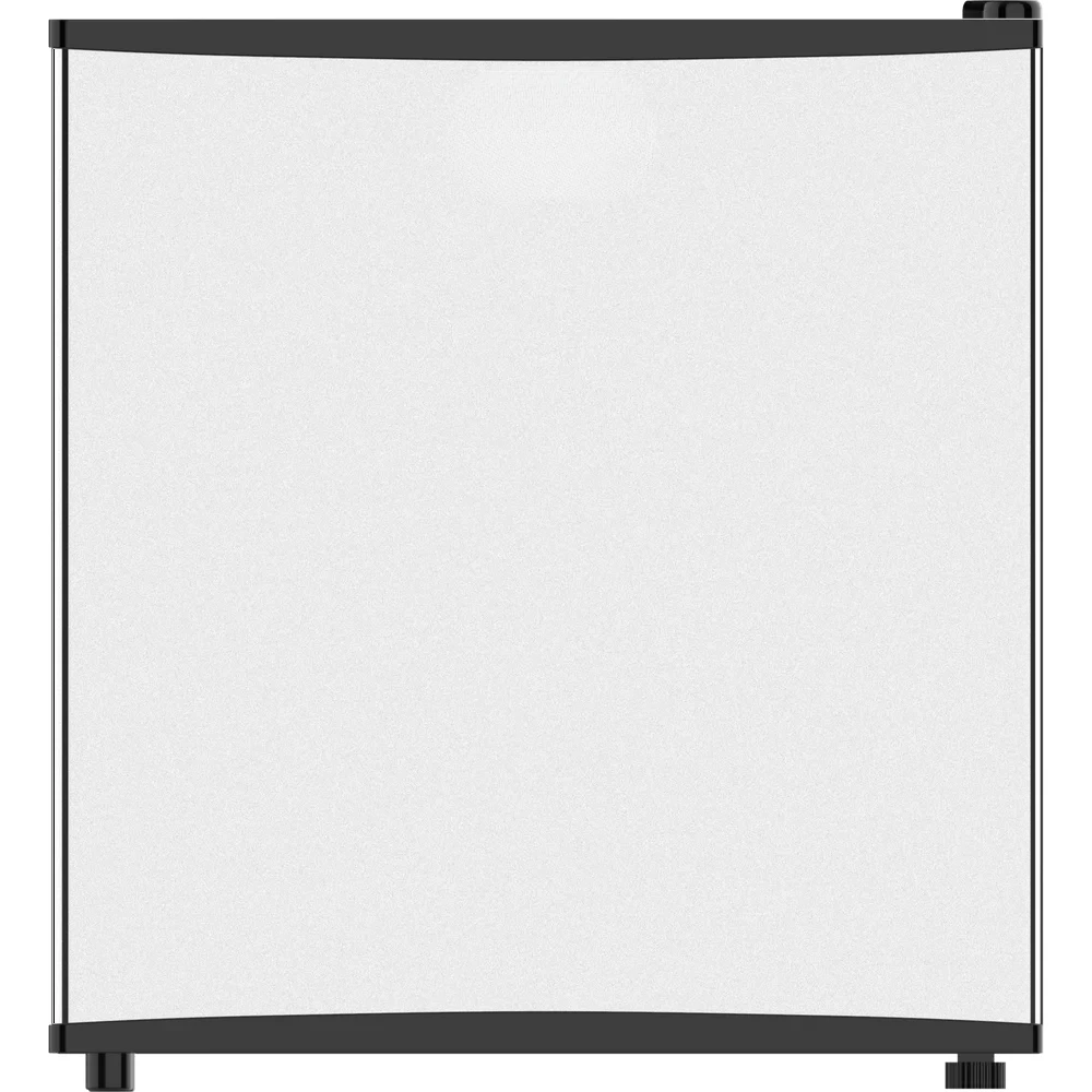 

Refrigerator 1.6 Cu Ft Mini Fridge with Freezer, Single Door, Low noise, for Bedroom, Office, Dorm with Adjustable Temperature S
