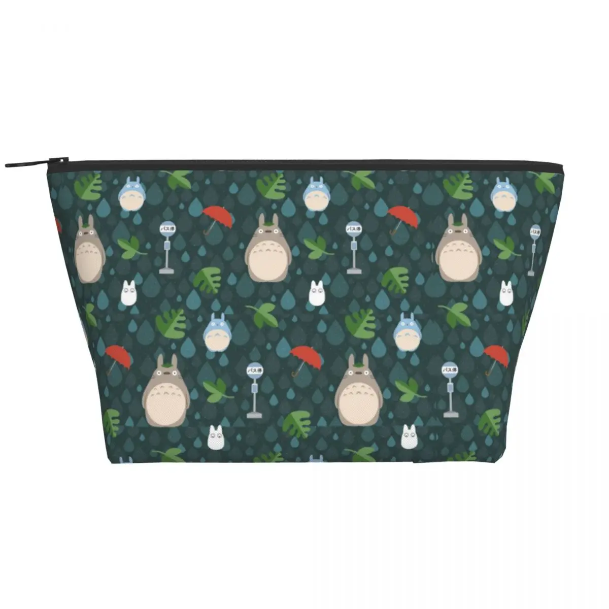 

Модная дорожная сумка для туалетных принадлежностей My Neighbor Totoro для женщин, аниме студия, косметичка для макияжа, косметичка для хранения кр...