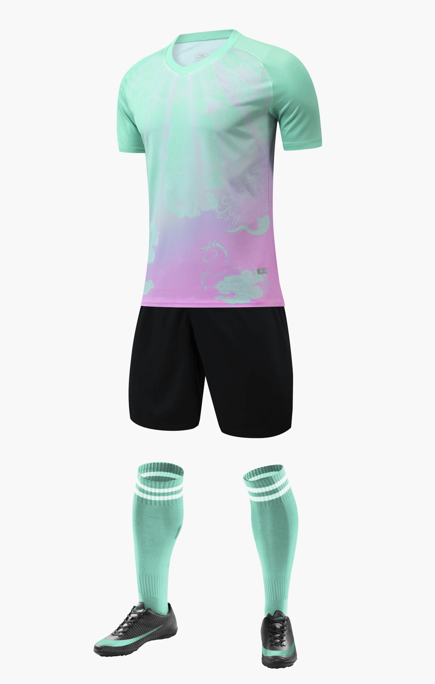 

Top Quality 2021 2022 Adults Kit Kids Football Jersey Set Quick Dry Short Sleeve Sport Men Child Soccer Jerseys Sets Survetement