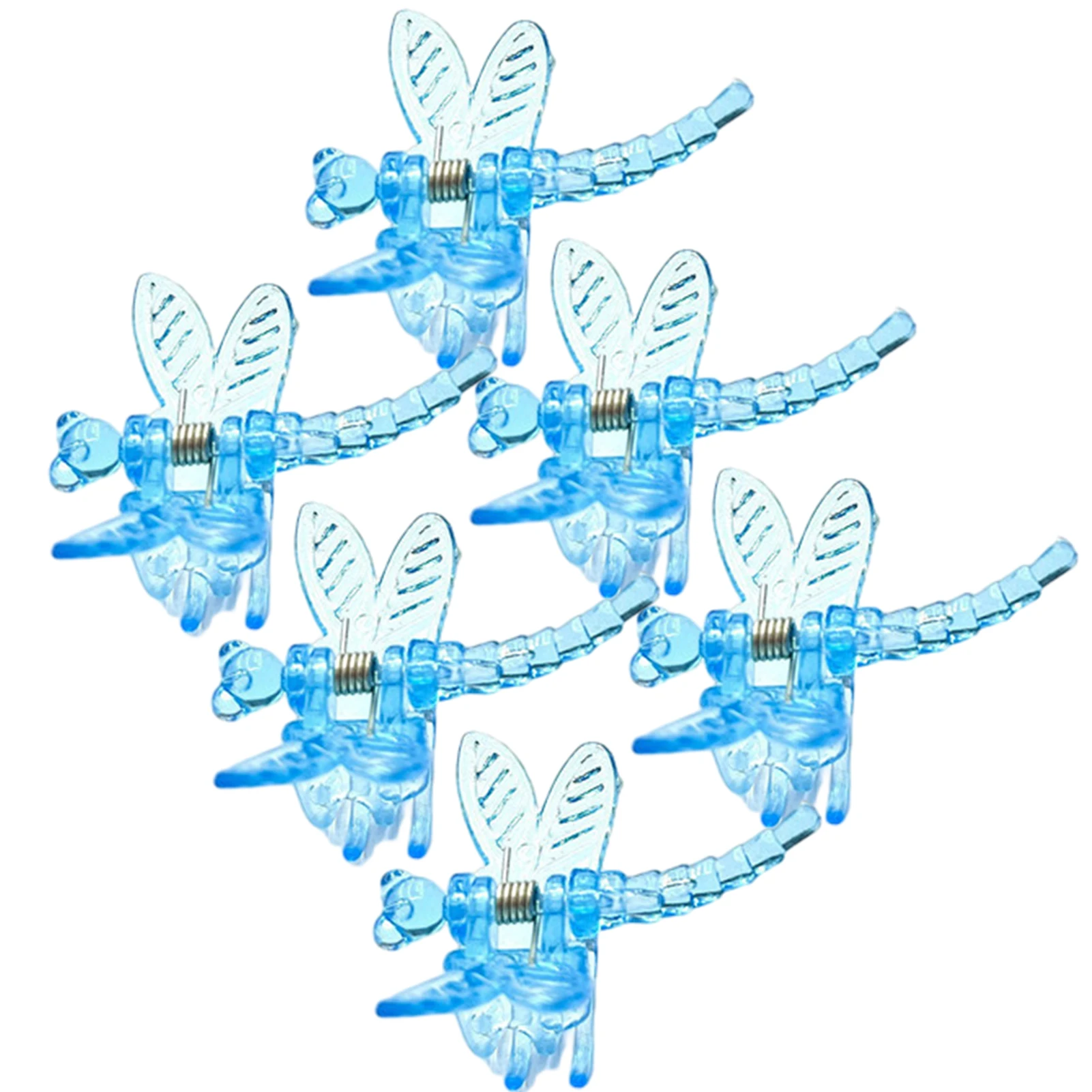

100 шт., пластиковые портативные розы в форме стрекозы для поддержки растений