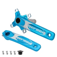 mountain bike crankset 104bcd 170mm bicycle chainring 32t 34t 36t 38t mtb crown bicycle crank with bottom bracket cycling parts