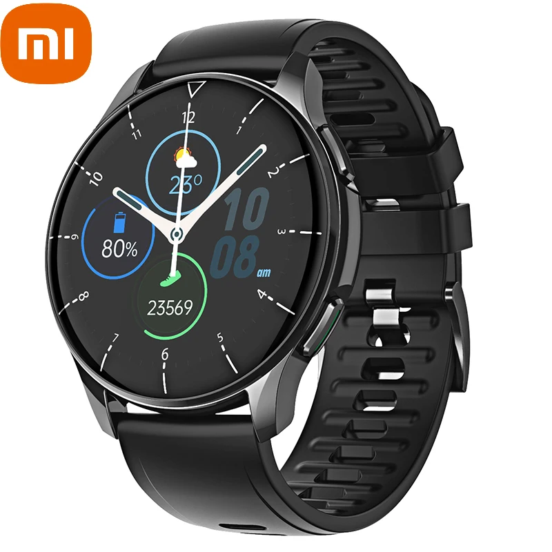 

Xiaomi New Men Smart Watch Women Full Touch Screen Sports Fitness Watch Waterproof Bluetooth Call for Android IOS Smartwatch Men