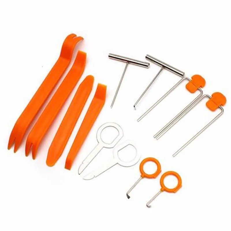 

Portable Auto Car Radio Panel Door Clip Panel Trim Dash Audio Removal Installer Pry Kit Repair Tool Pry Tool Hand Tools