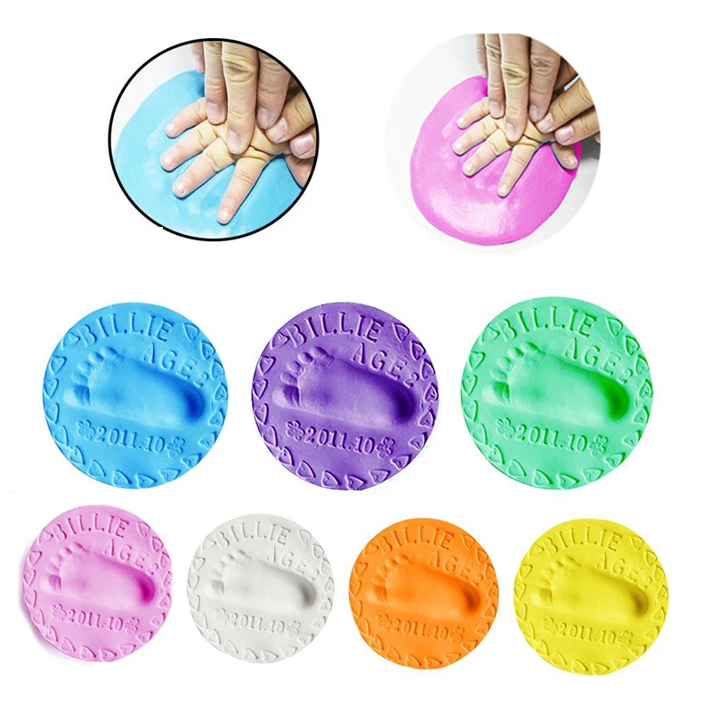 2022 забота о ребенке сушилка на воздухе мягкая глина детская ручная печать