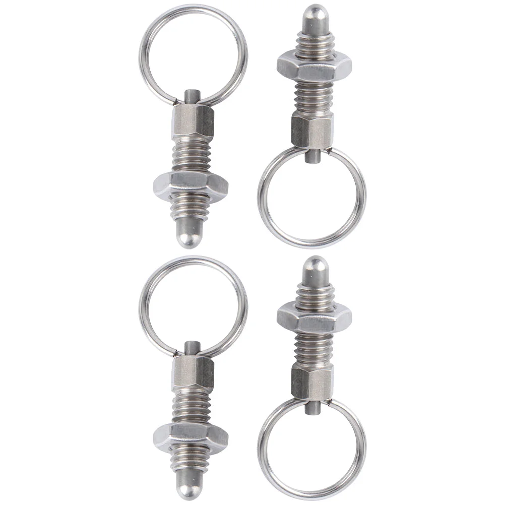 4pcs Durable Stainless Steel Practical Position Knob Spring Pin Quick Release Pin