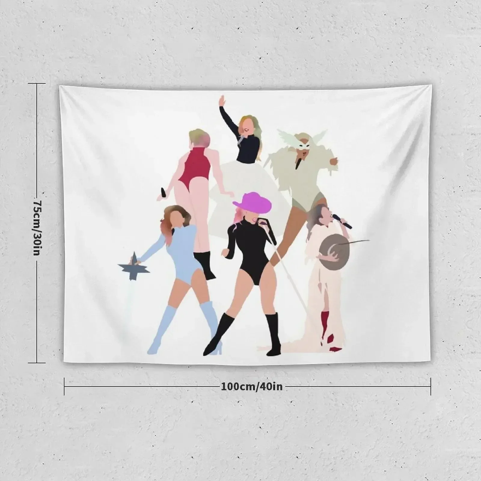 Joanne World Tour Гобелен из полиэстера