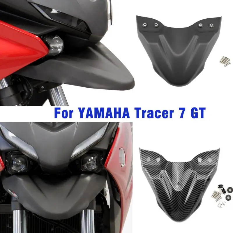 

Motorcycle For Yamaha TRACER 700 GT 700GT TRACER 7 GT Beak Nose Cone Extension Cover Front Wheel Fender Extender Cowl