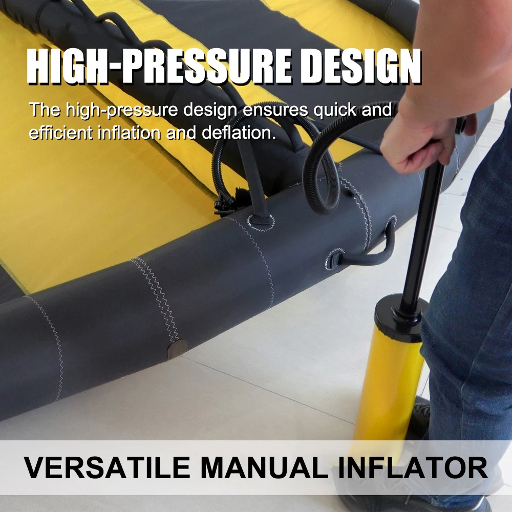 Портативный Ручной Насос Двойного Назначения Высокого Давления Для Надувной