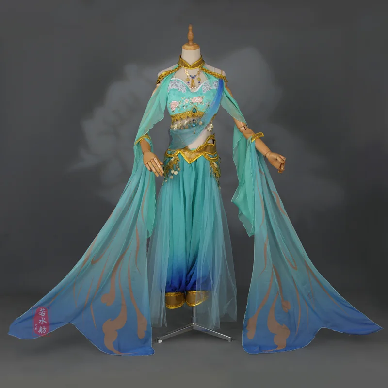 Dunhuang Feitian Hanfu китайские элементы сказочные танцевальные представления Косплей Костюм Хэллоуин Рождественская вечеринка