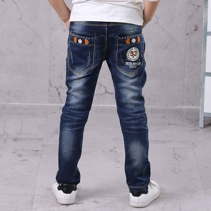 

Kids Boys Jeans Baby Boy Casual Trousers Classic Cowboy Pants Children Denim Clothing Bottoms 4 5 6 7 8 9 10 11 Years
