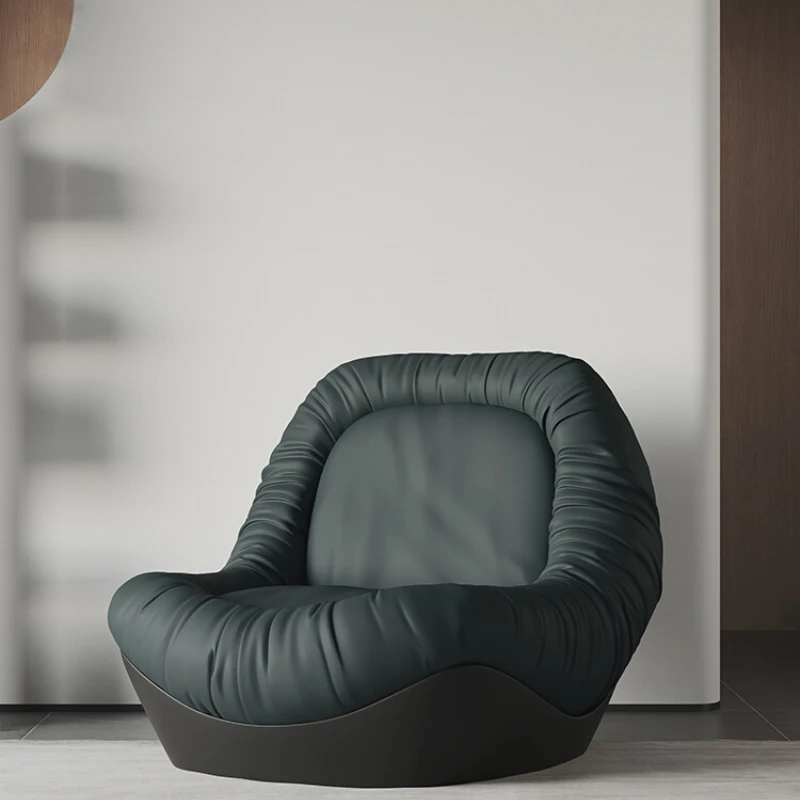 

Italian Light Luxury Designer Chair Simple Style Minimalist Leisure Chair Lazy Sofa Barret Single-Seat Sofa Chair