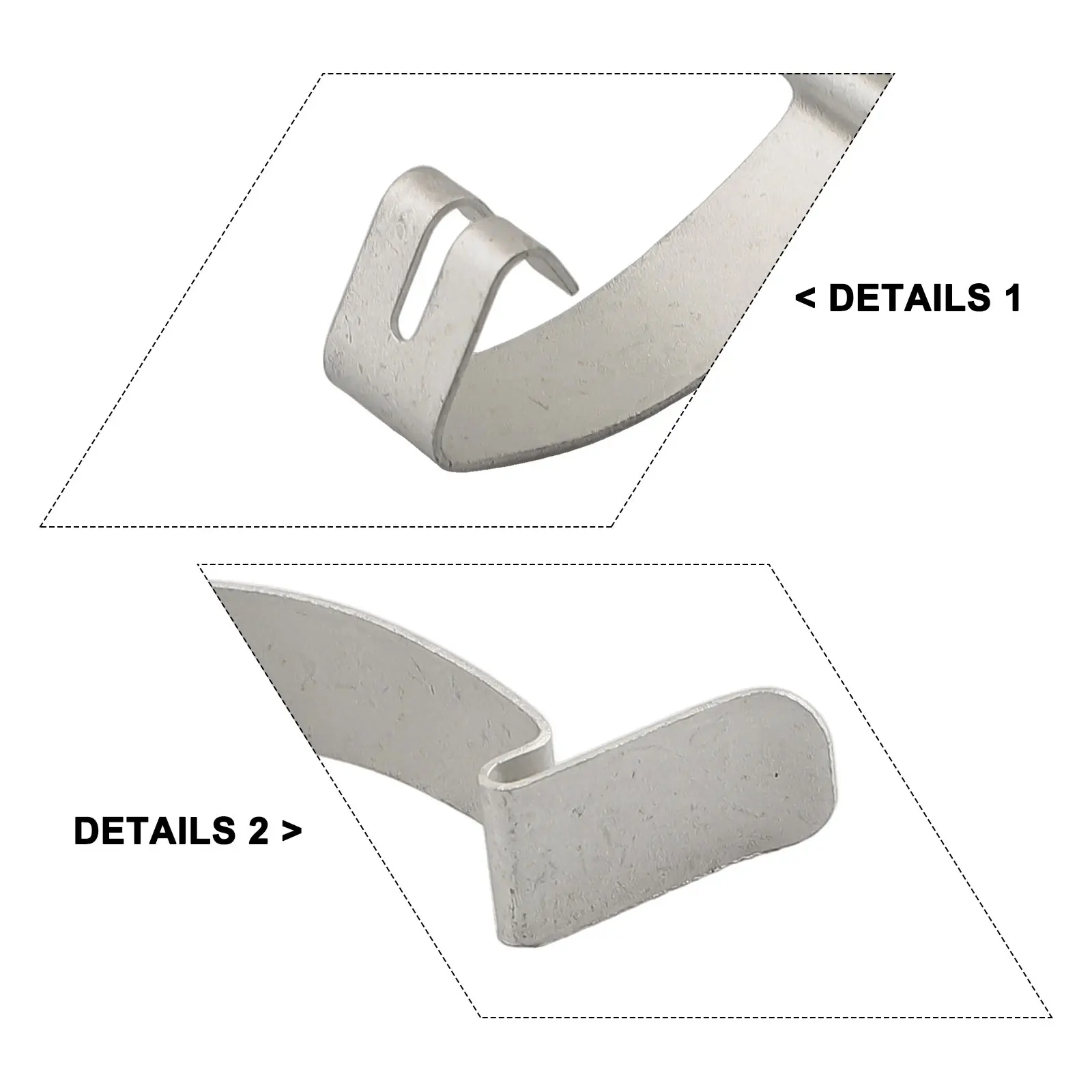 Долговечный и серебристый цветной зажим для крышки коробки воздухоочистителя