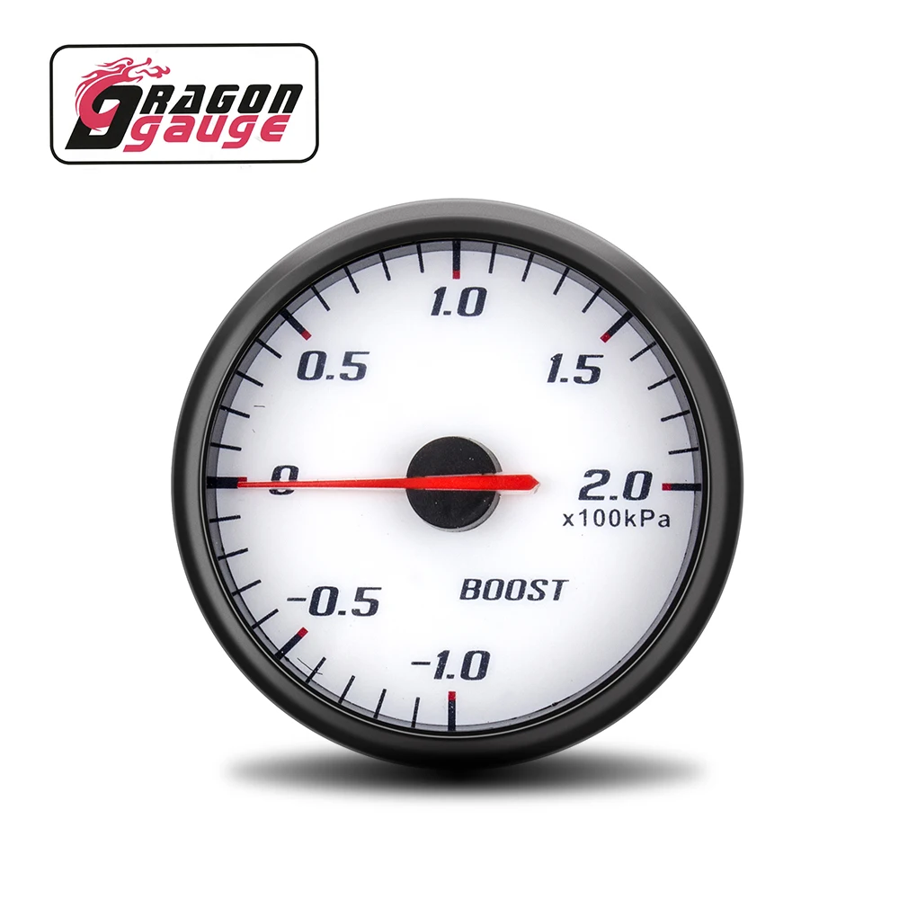 

60MM Universal Booster Meter 100kpa Boost Gauge Factory Sales Arrow Display 12V Car Modification Instrument
