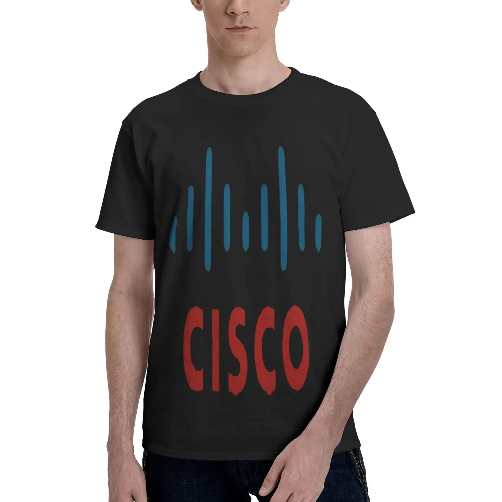 

Cisco System Corp Symbol Men T-Shirt Women's T-Shirt T Shirt For Men Men's Cotton T-Shirt T-Shirts Man T Shirt For Men Vintage