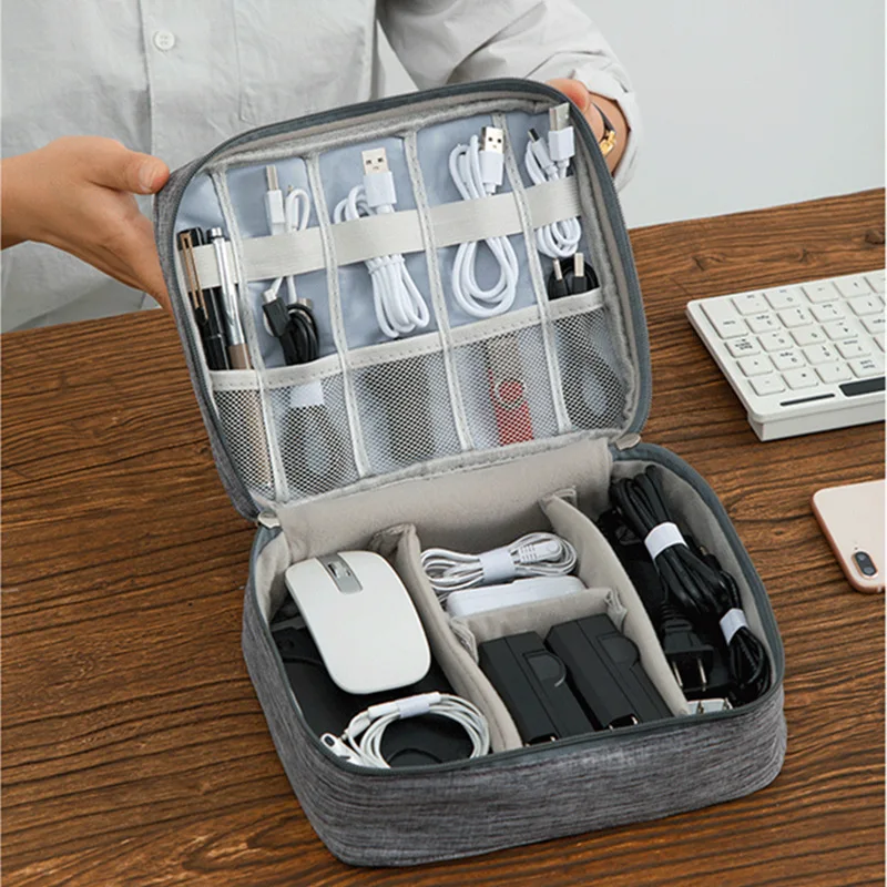 

Portable Storage Bag Multifunctional Portable Flexible Waterproof Travel Kitchen Bedroom Desktop Sanitary Makeup Bag Organizer