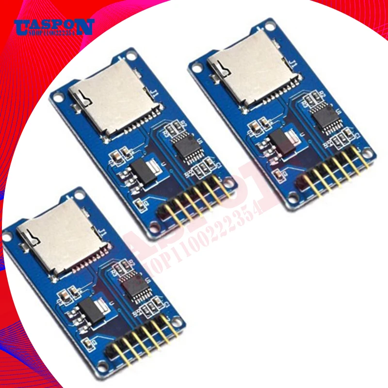 

5pcs SPI Micro SD Storage Mciro SD TF Card Memory Shield Module for new