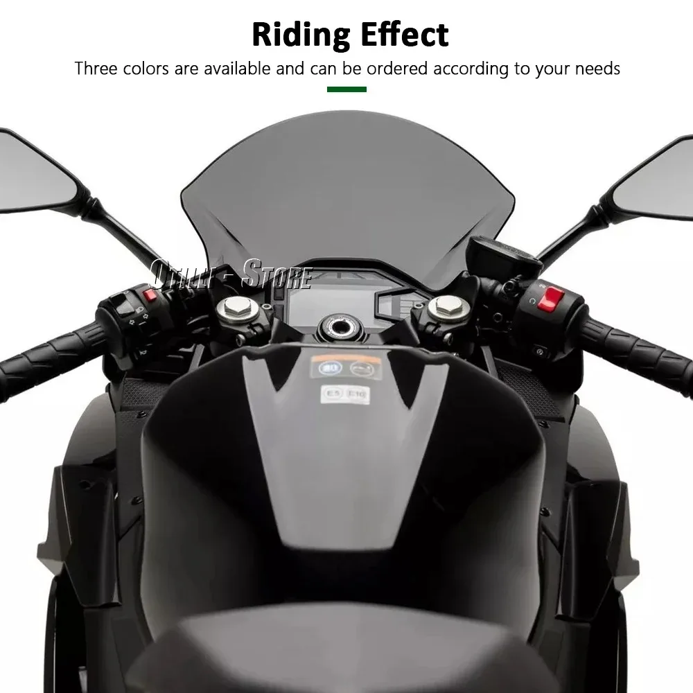 Новое лобовое стекло защита для экрана мотоцикла Kawasaki Ninja 500 NINJA SE 2024 2025