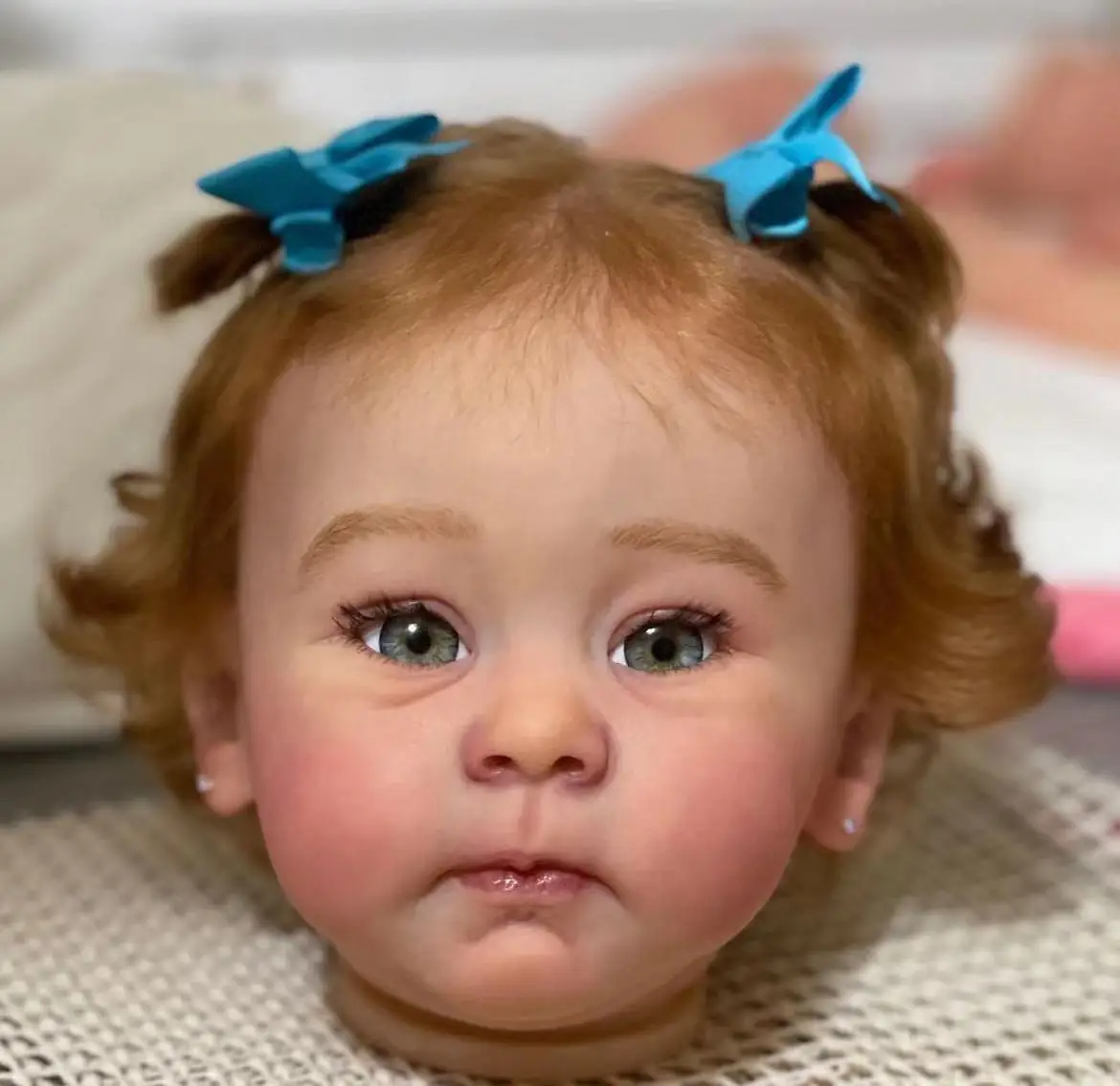 

FBBD индивидуальная ограниченная поставка 23 дюймовая Кукла-младенец Huxley 2 версия с/в фотонаборе DIY часть Рождественский подарок