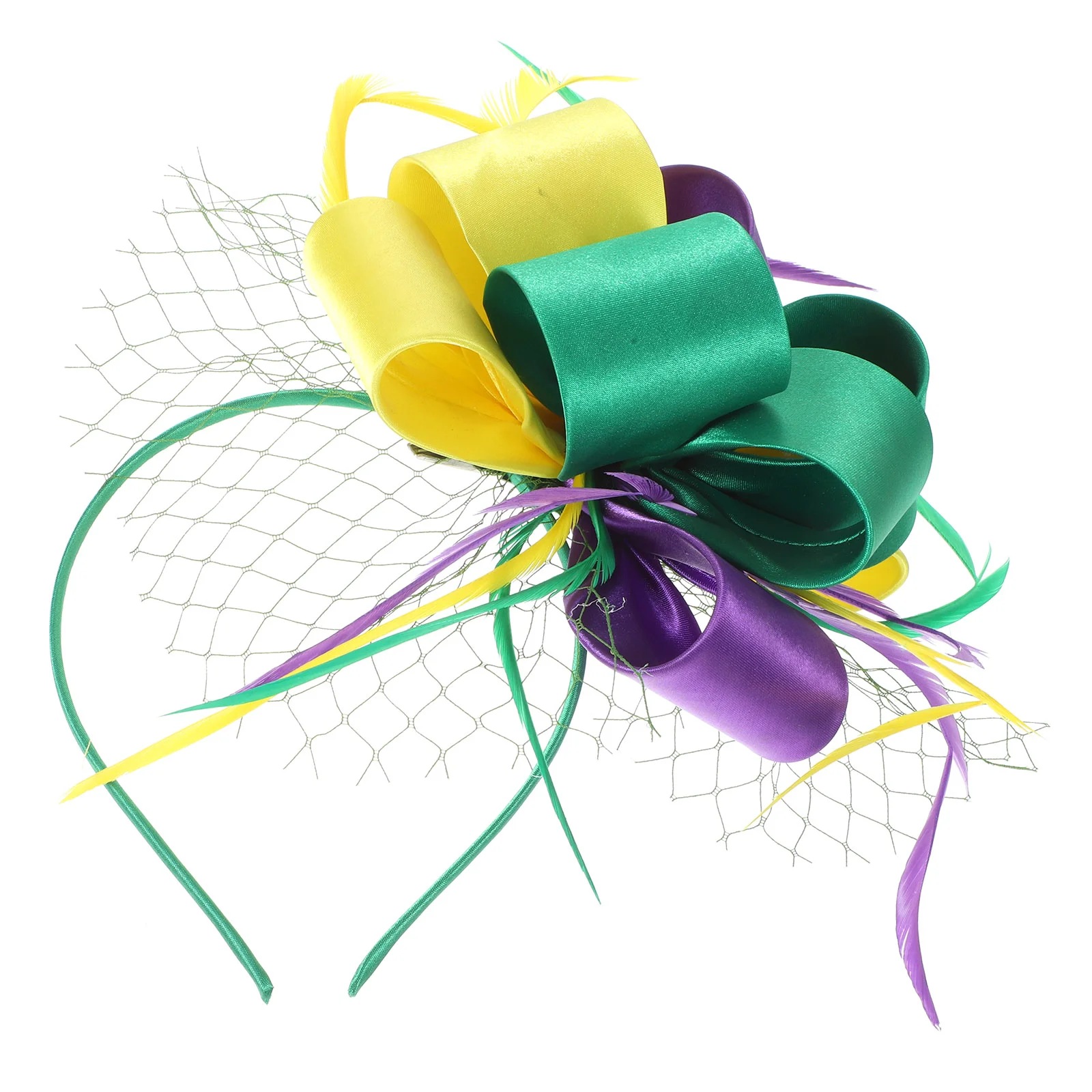 

Fascinator Headband Women Headpiece Party Fascinators Mesh Tea Bridal Headbands
