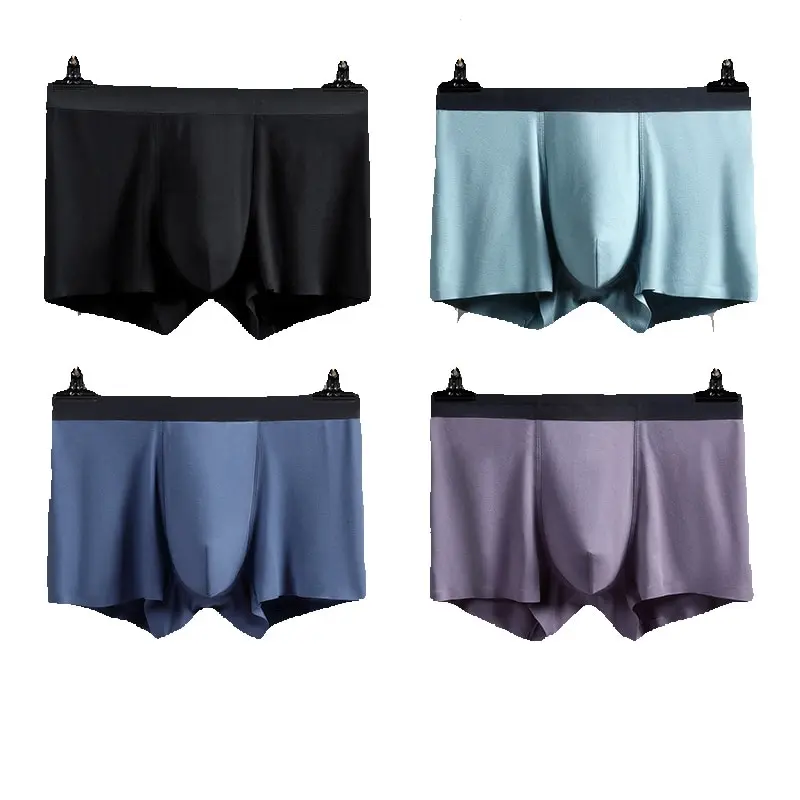 

Men's underwear in stock Modale non-marking mid-rise antibacterial breathable boxers