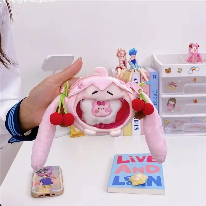 Кошелек для монет Hatsune Miku Rin Len аниме периферийная Милая Фотосумка японская сумка