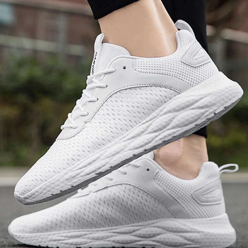 Кроссовки Damyuan мужские сетчатые дышащие Вулканизированная подошва повседневная