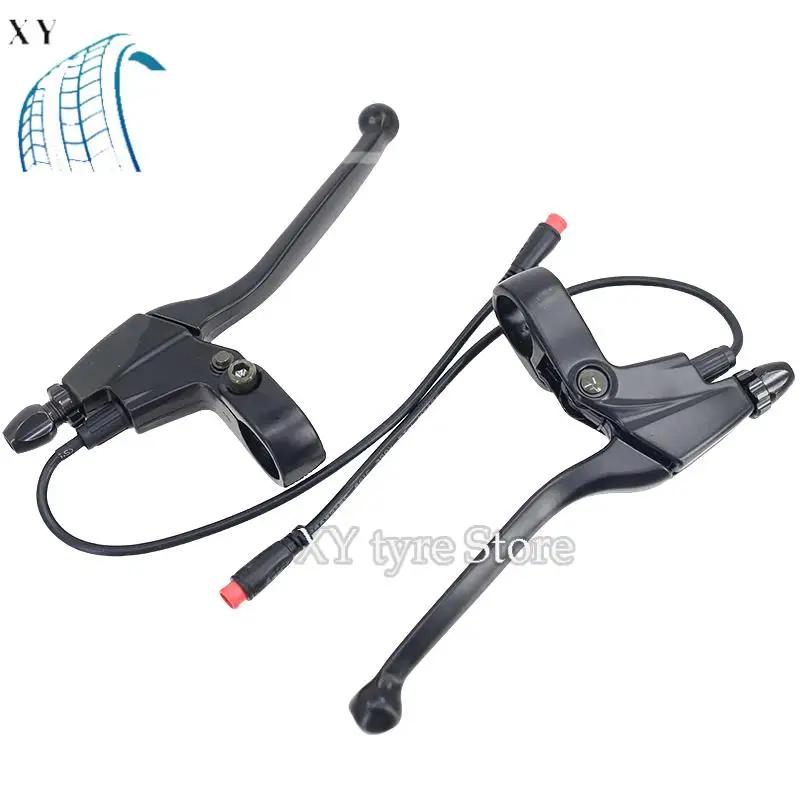 Фото Оригинальный рычаг ручного тормоза для электрического скутера Kukirin G2 Pro KUGOO KIRIN G2 MAX, левый и правый тормоз, запасные части №5
