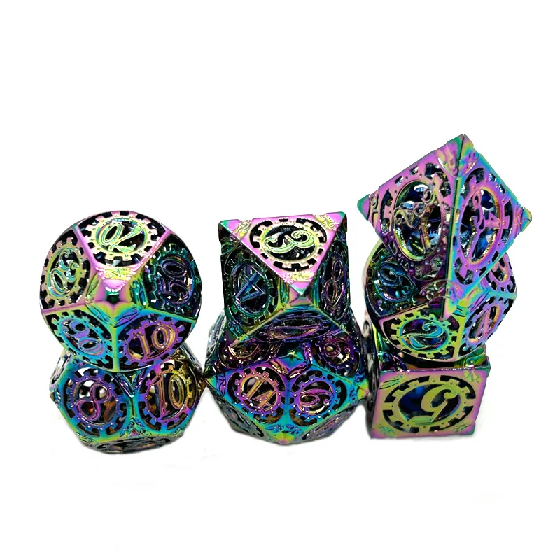 

Hollow Dice 7 Pcs Wholesale DND Dice Use for Christmas gift