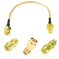 sma male to female nut rg316 3ft cable 1m 3pcs rf coax adapter kit for wifi gsm 3g 4g antenna new