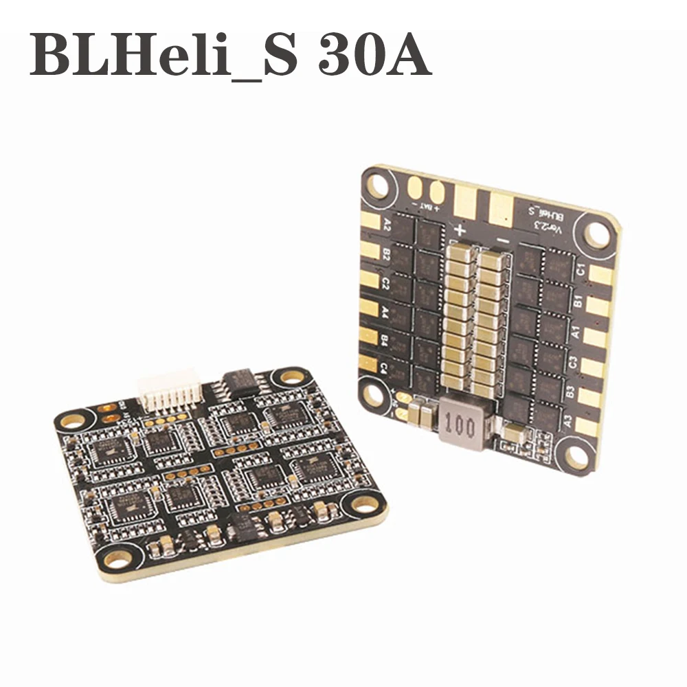 

LIKEWEN blheli _ S 30A ESC 4 в 1 2-6S электронный контроллер DSHOT600 BEC 5V Выход для дистанционного управления FPV гоночного дрона