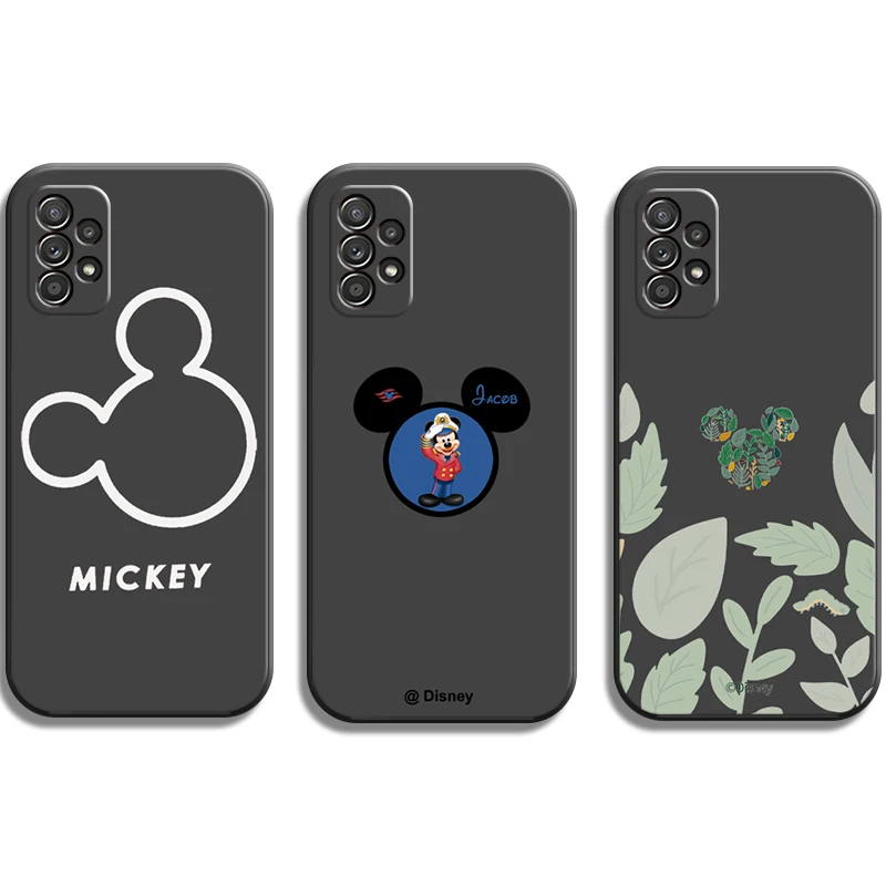 Mickey MIQI Phone Cases For Samsung Galaxy A71 A51 4G A51 5G A52 4G A52 5G A72 4G A72 5G Back Cover Soft TPU Funda Coque
